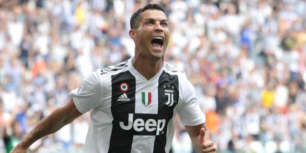 Cristiano Ronaldo erzielt sein erstes Tor in Italien